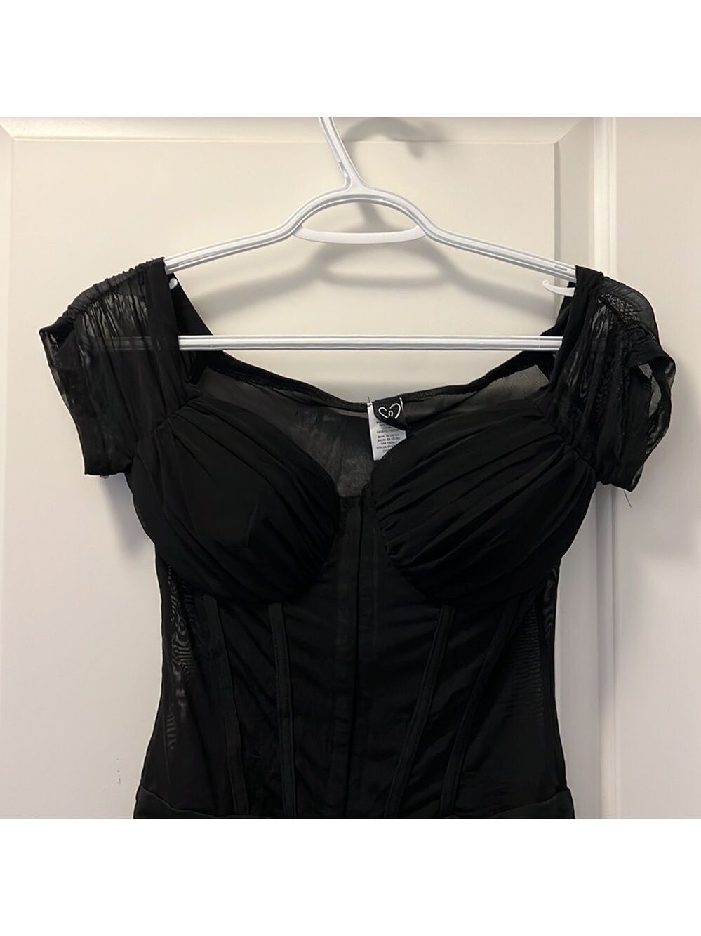 Windsor Sheer Corset Bodysuit - Picture 2 of 6